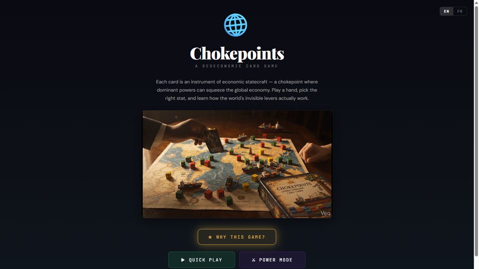 Capture d'écran du jeu Chokepoints
